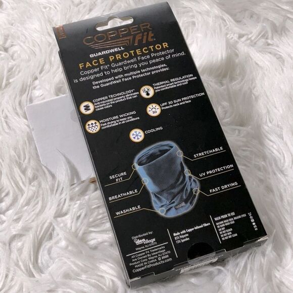 🟢3 items for $20——-COPPER Fit face protector blue NEW OSFM - Picture 2 of 7